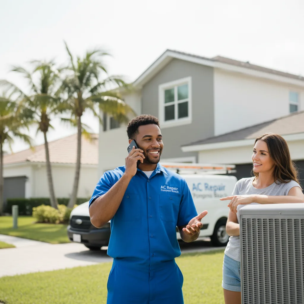 AC Repair Pompano Beach customer support in Meadowview